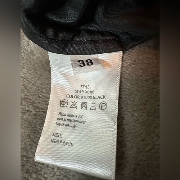 ROTATE Birger Christensen Kim Black Puff Sleeve Mini Dress Buttons sz M - Picture 13 of 15